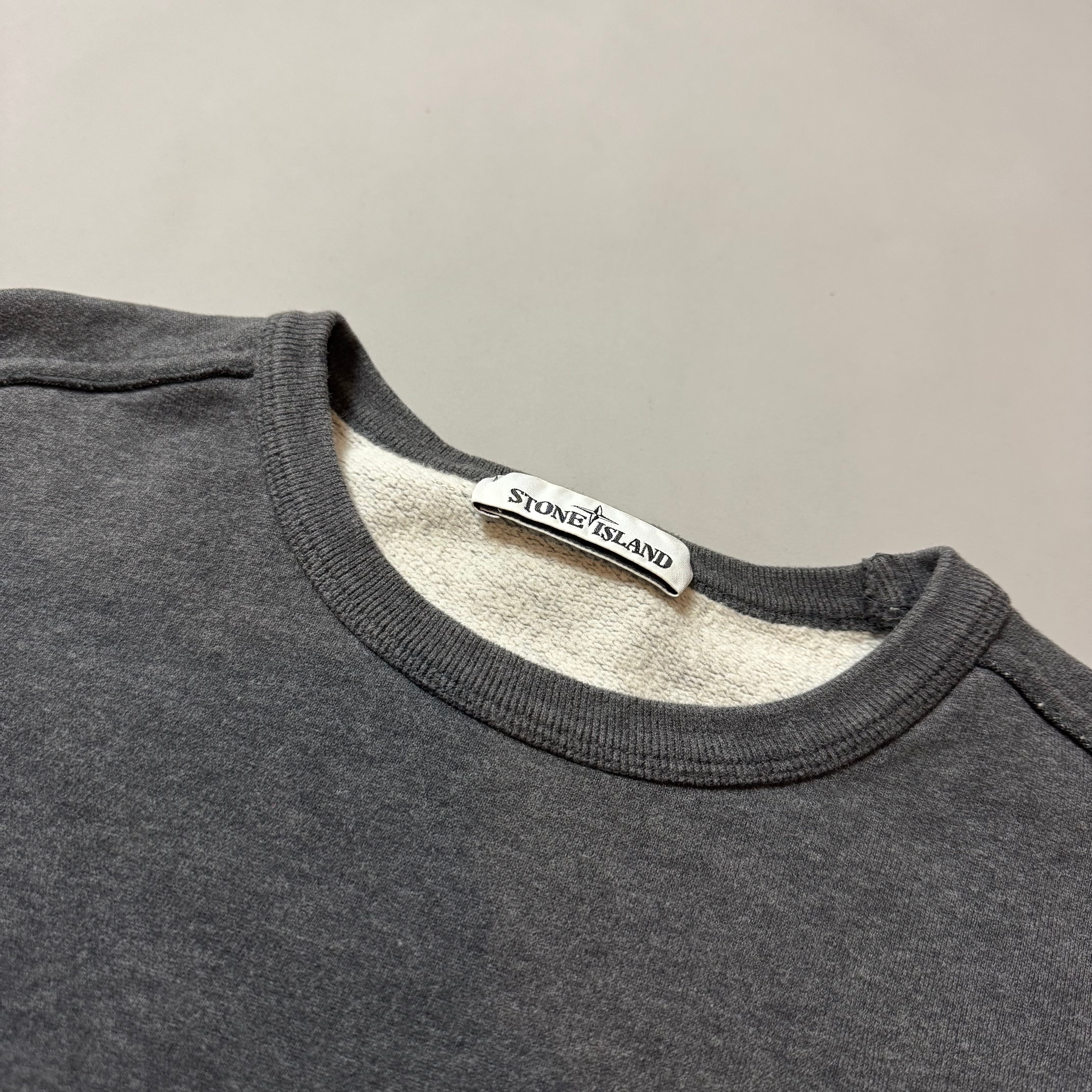 Stone Island Grey Sweatshirt - Small