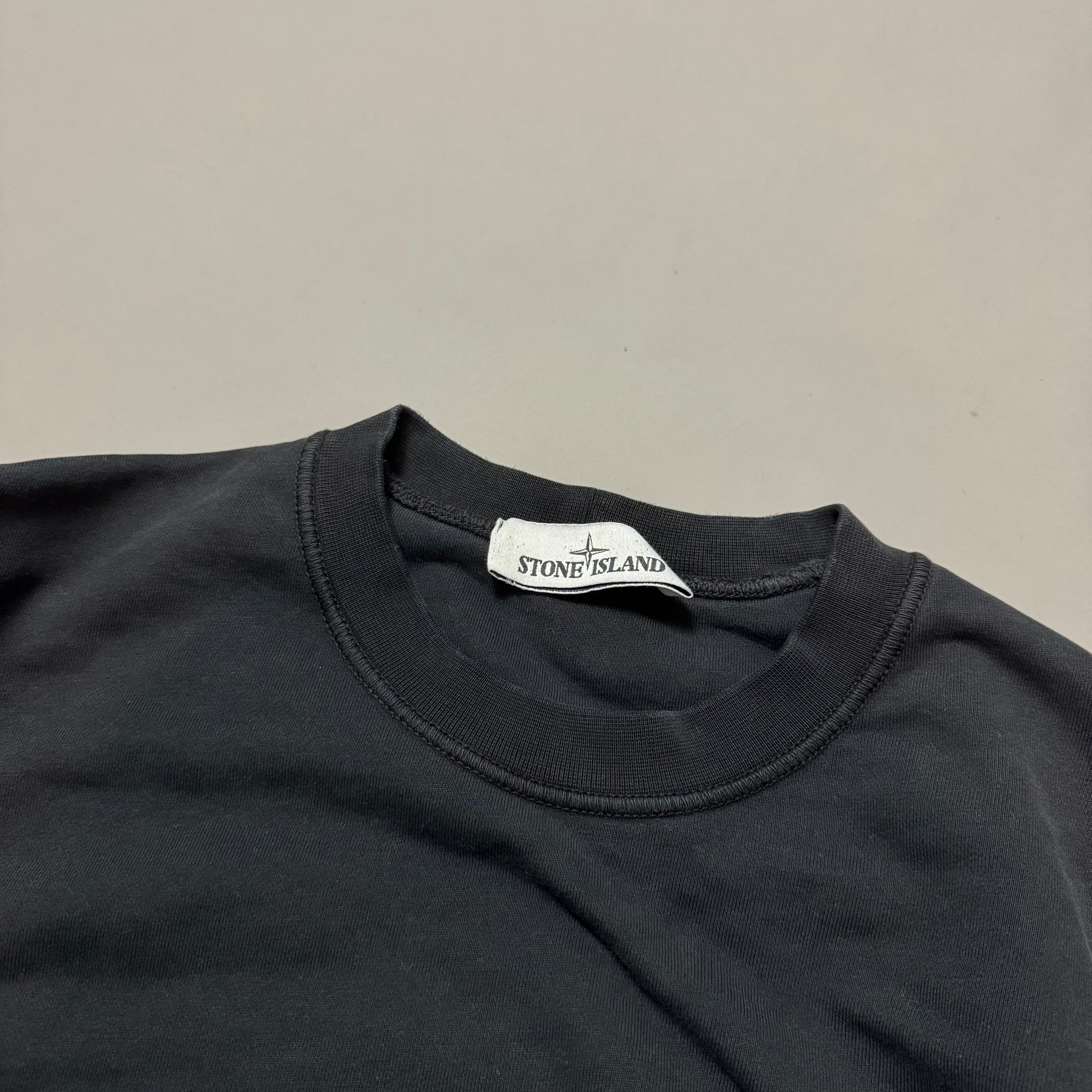 Stone Island Black Sweatshirt - Small