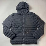 Load image into Gallery viewer, Stone Island Black Loom Woven Down Chambers Stretch Nylon-Tc Jacket - Large
