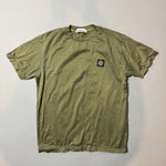 Load image into Gallery viewer, Stone Island Green Plain T-shirt - Medium
