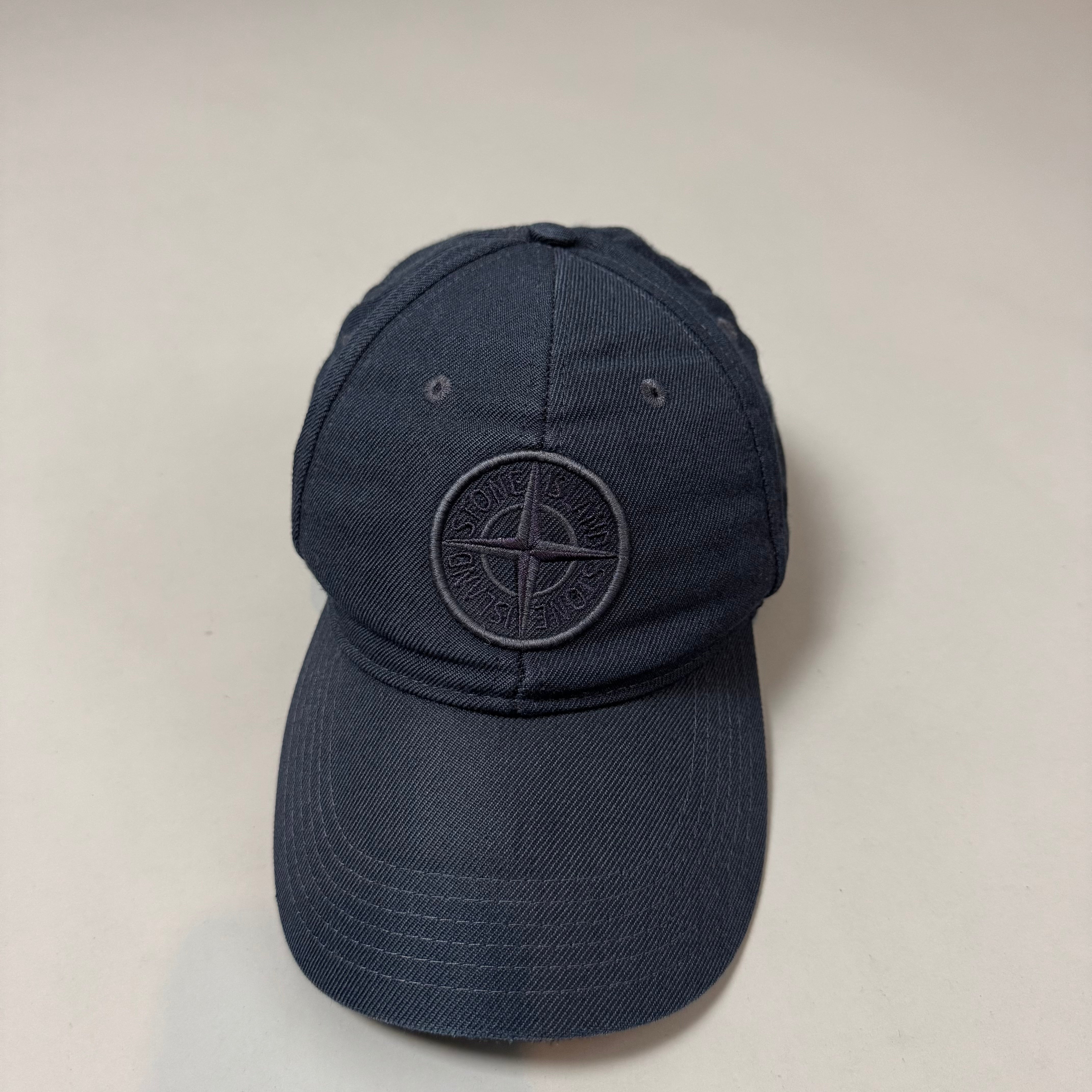 Stone Island Navy Cap - Large