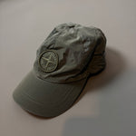 Load image into Gallery viewer, Stone Island Green Nylon Metal Shimmer Cap - Large
