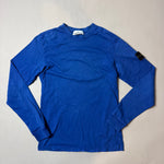 Load image into Gallery viewer, Stone Island Blue Lightweight Sweatshirt- Large
