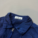 Load image into Gallery viewer, Stone Island Electric Blue Nylon Metal Shimmer Overshirt - Large

