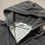 Load image into Gallery viewer, Stone Island Grey Zip Up Cotton Hoodie- Large
