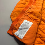 Load image into Gallery viewer, Stone Island Orange Loom Woven Down Chambers Stretch Nylon-Tc Jacket - XL
