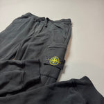 Load image into Gallery viewer, Stone Island Black Joggers - Small
