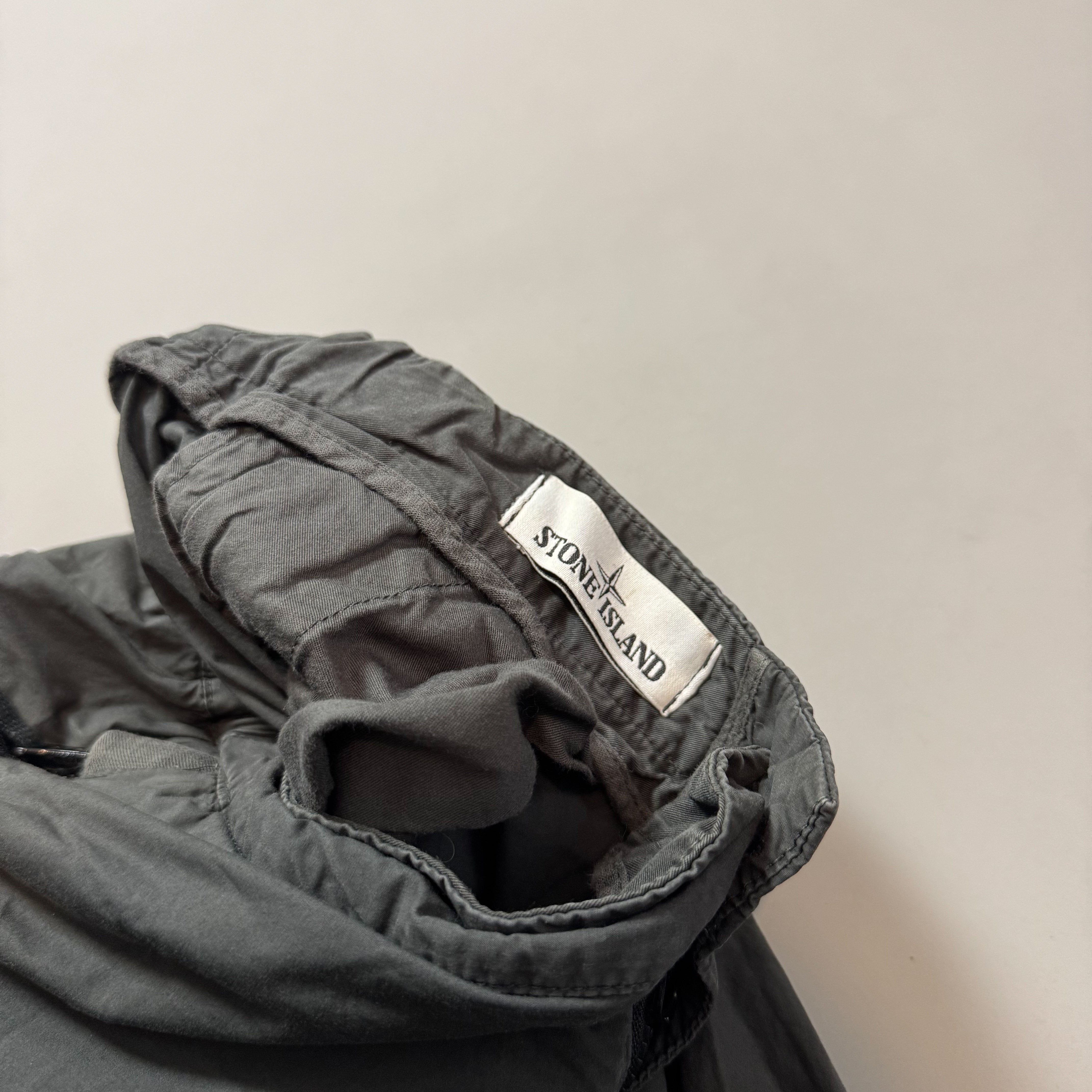 Stone Island Grey Cargo Trousers - W30