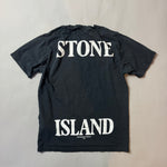 Load image into Gallery viewer, Stone Island Black Graphic Print T-shirt - Medium
