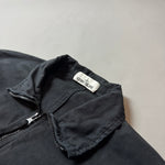 Load image into Gallery viewer, Stone Island Black 1/4 Zip Smock - Small
