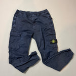 Load image into Gallery viewer, Stone Island Navy RE-T Cargo Trousers - W33
