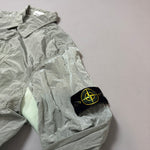 Load image into Gallery viewer, Stone Island Light Green Nylon Metal Shimmer Overshirt - XL
