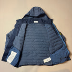 Load image into Gallery viewer, Stone Island Navy Loom Woven Down Chambers Stretch Nylon-Tc Jacket - Large
