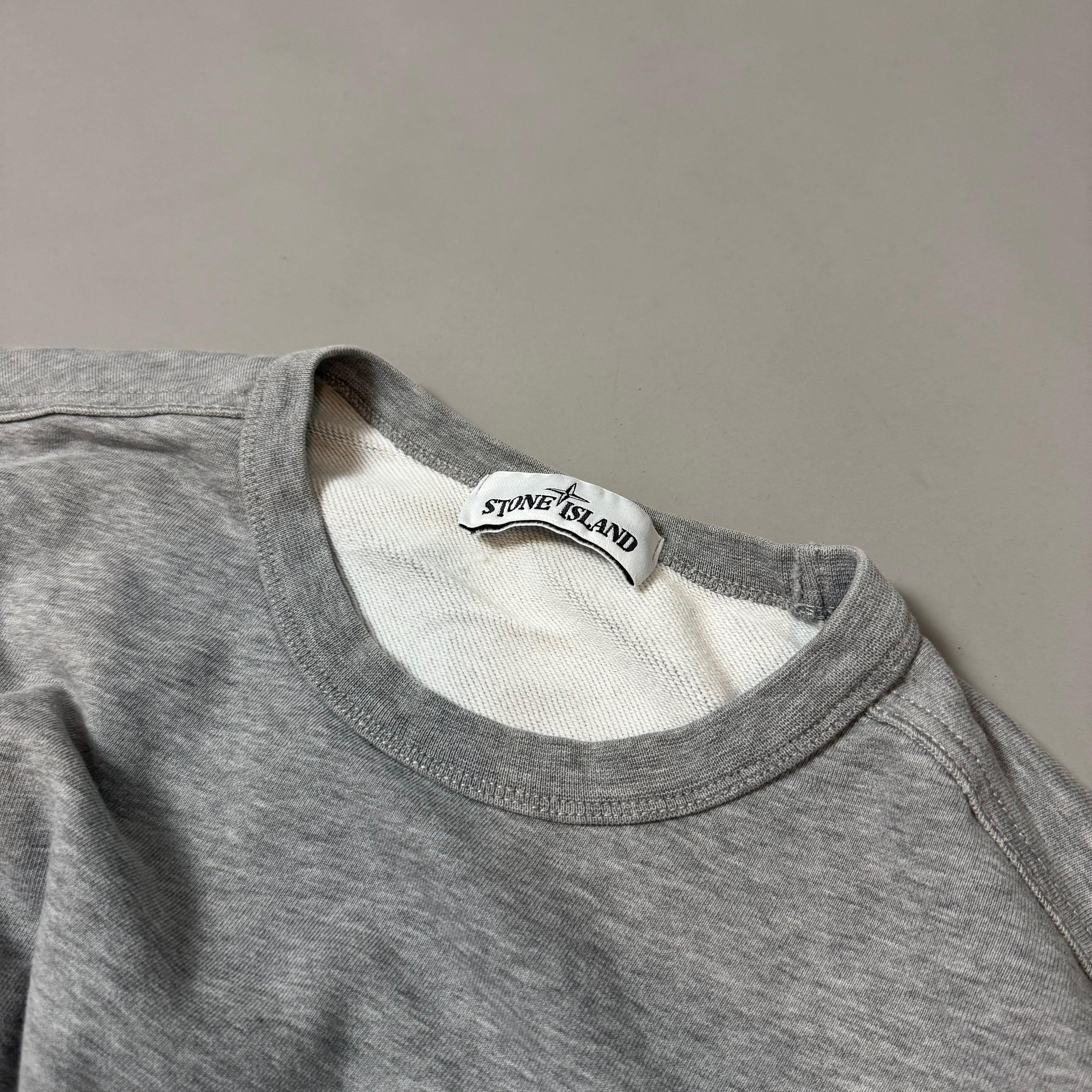 Stone Island Grey Sweatshirt- Medium