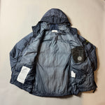 Load image into Gallery viewer, Stone Island Navy Crinkle Reps NY Down Puffer Jacket - Medium
