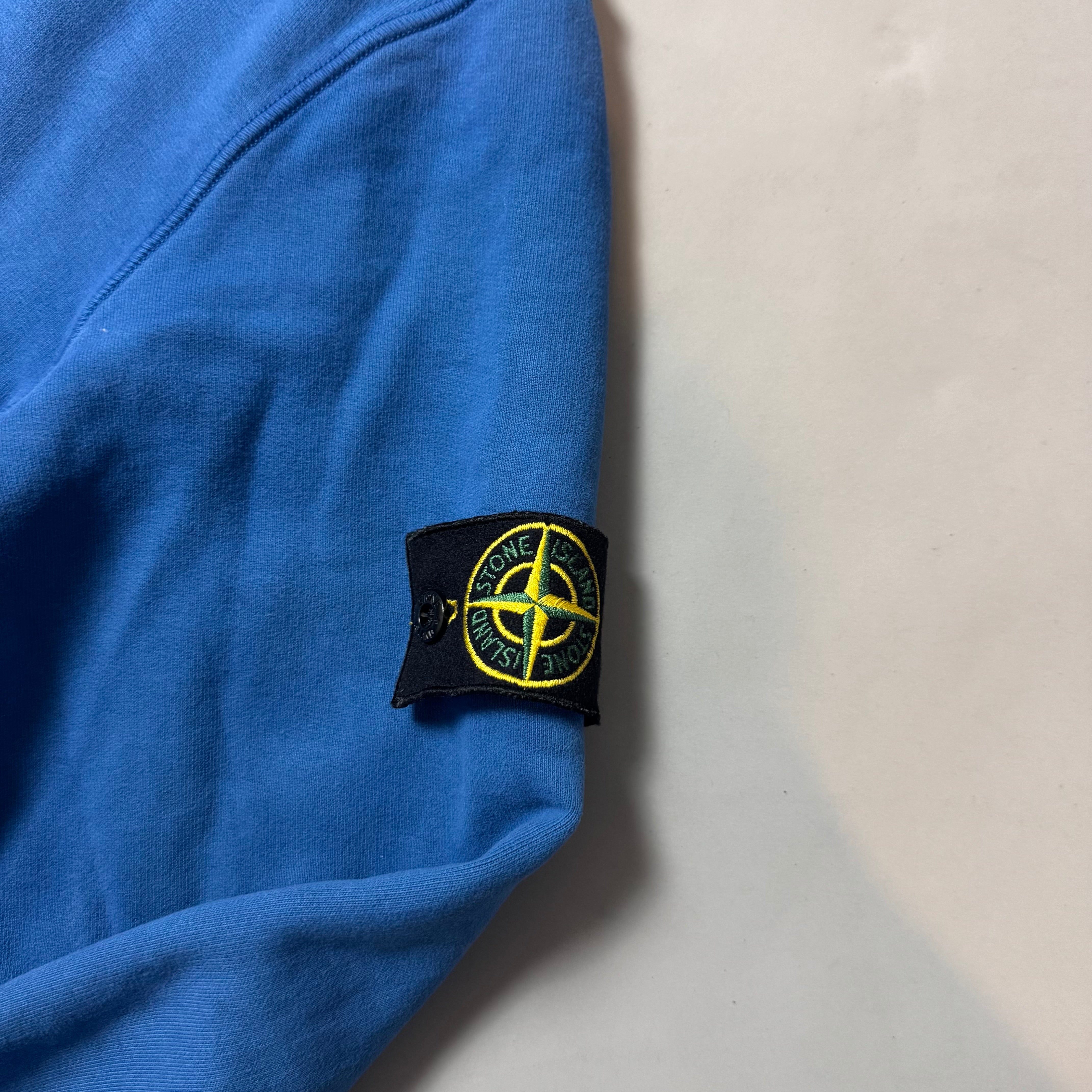 Stone Island Blue Hoodie - XL