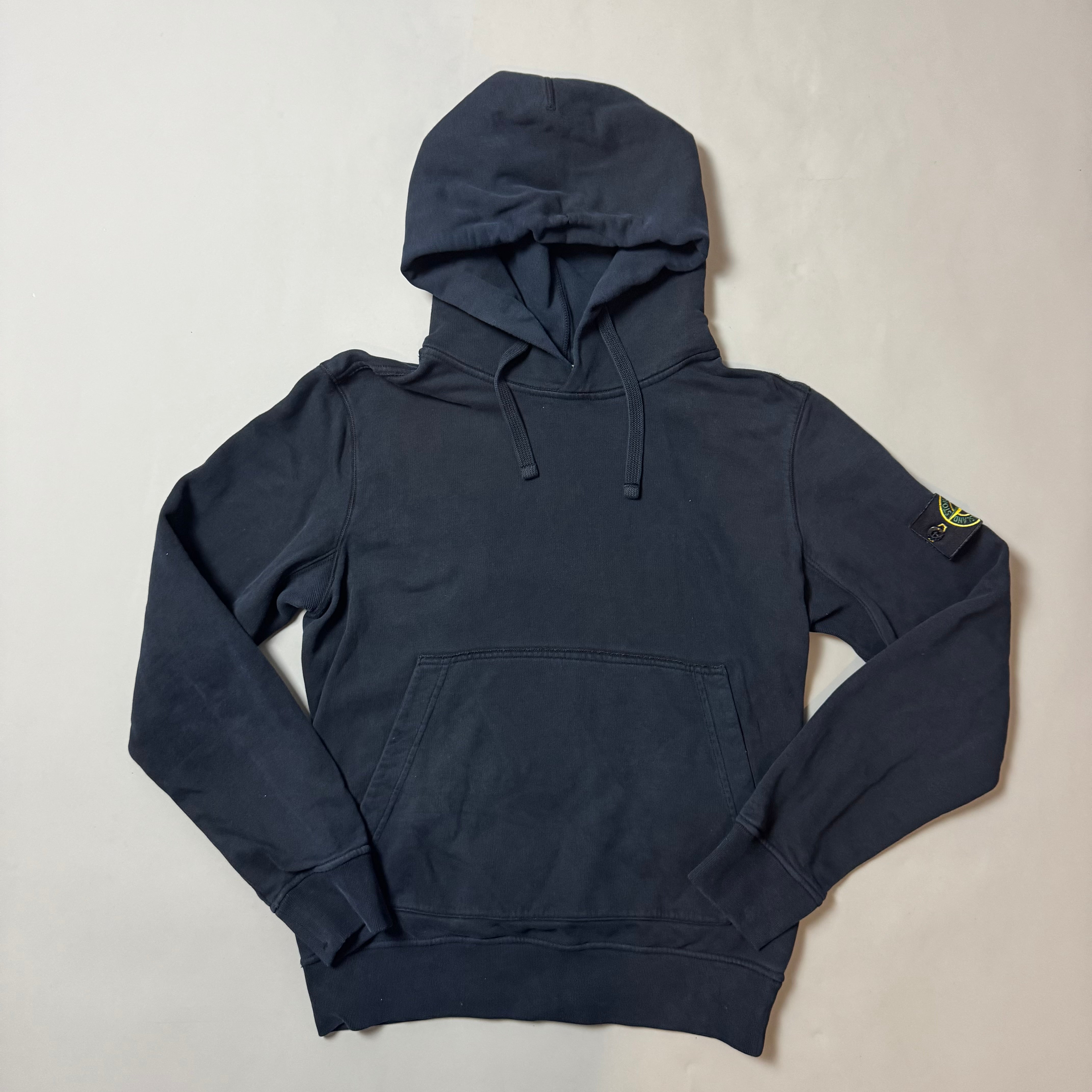 Stone Island Navy Hoodie- Medium
