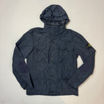 Load image into Gallery viewer, Stone Island Navy Micro Reps Packable Hooded Jacket - Large
