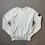Load image into Gallery viewer, Stone Island White Sweatshirt - Large
