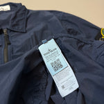 Load image into Gallery viewer, Stone Island Navy Blue Nylon Overshirt - Large
