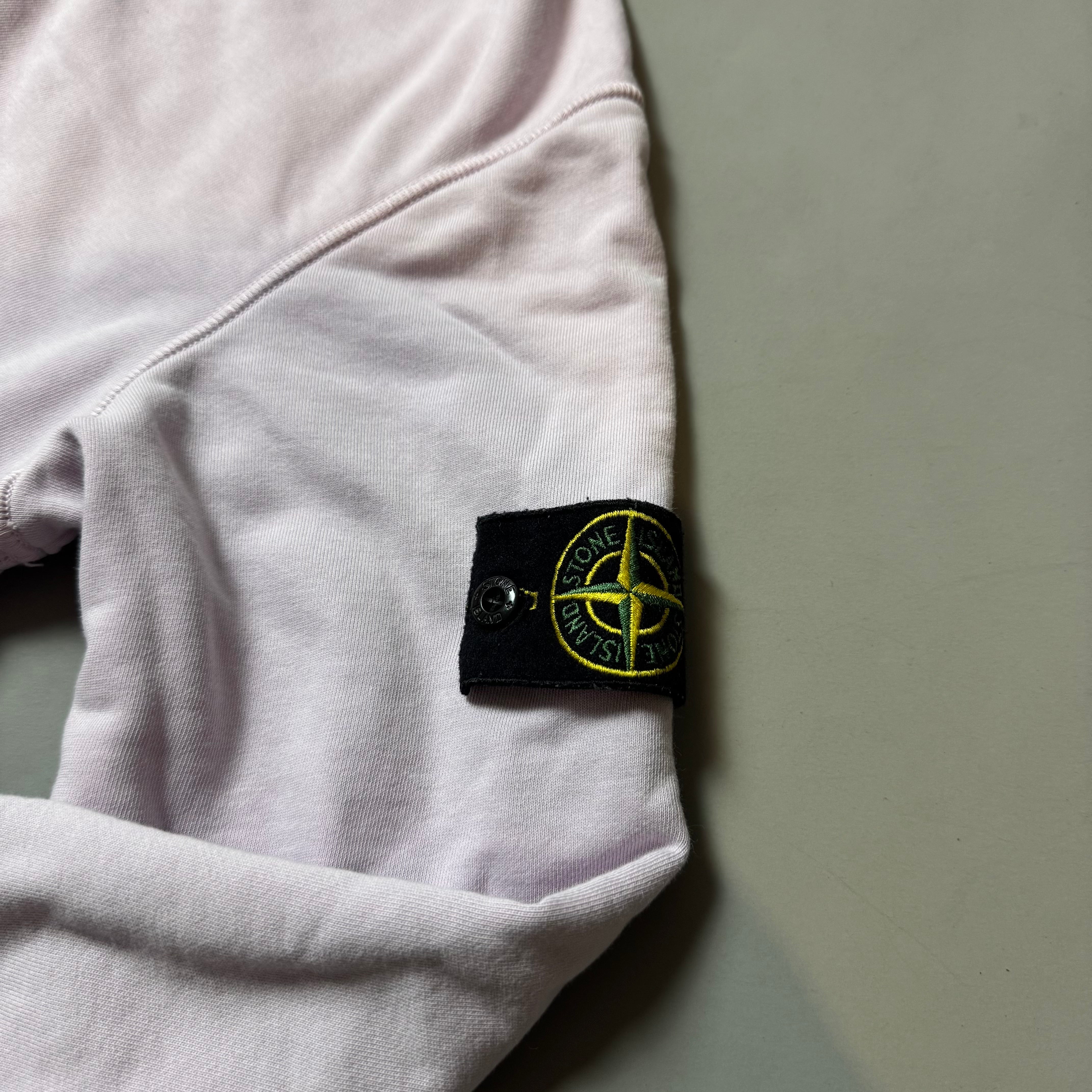Stone Island Pink Sweatshirt - Small