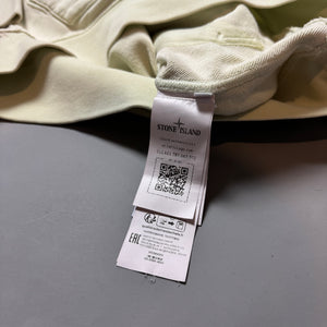 Stone Island Light Green Hoodie - Small