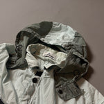 Load image into Gallery viewer, Stone Island Ice White Hooded Overshirt - Large
