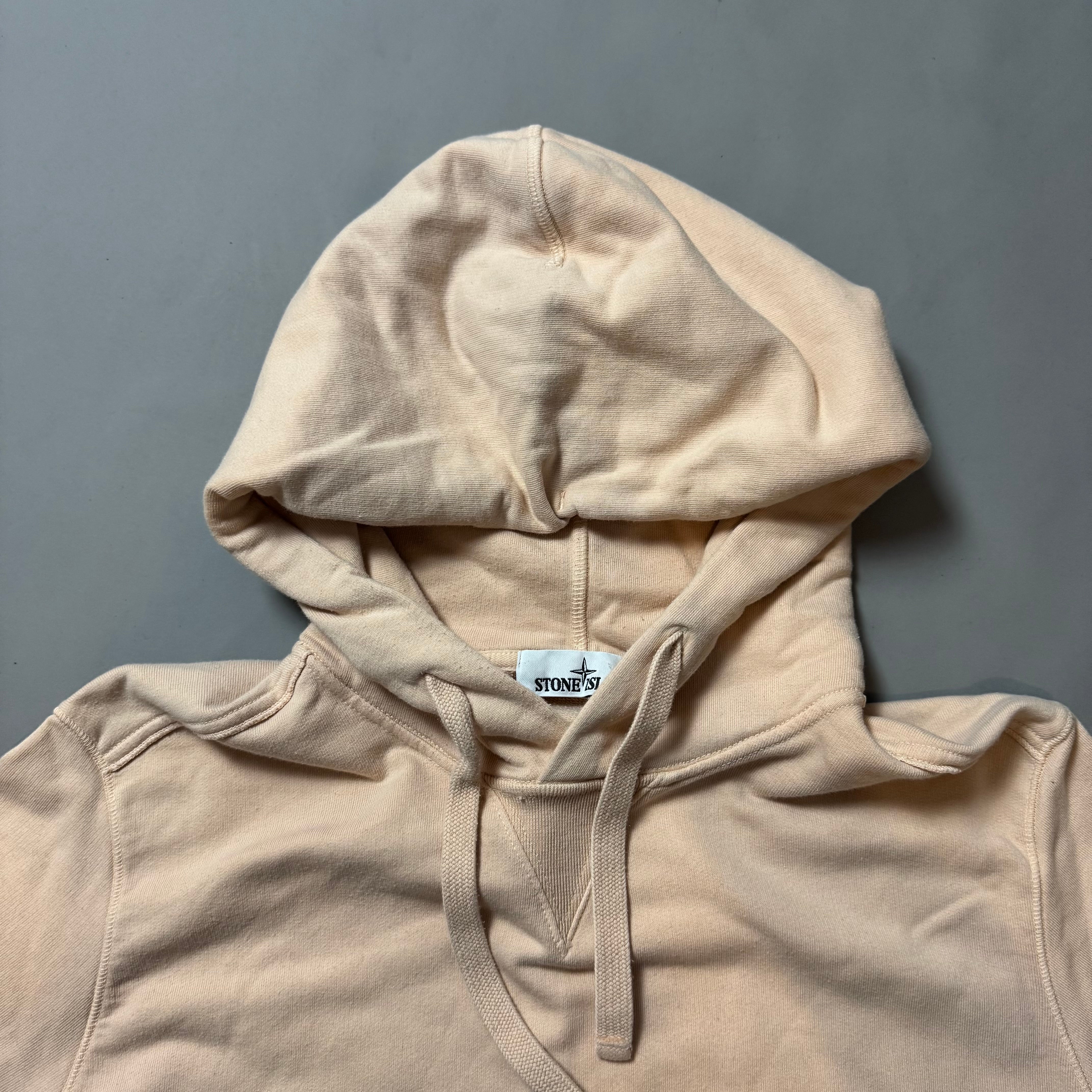 Stone Island Peach Hoodie - Large