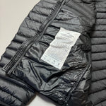 Load image into Gallery viewer, Stone Island Black Loom Woven Down Chambers R Nylon Down TC Jacket - Medium
