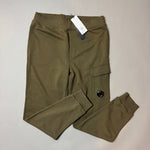 Load image into Gallery viewer, C.P Company Khaki Green Joggers - XL
