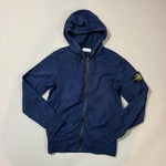 Load image into Gallery viewer, Stone Island Navy Zip Up Hoodie - Medium
