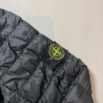 Load image into Gallery viewer, Stone Island Garment Black Dyed Micro Yarn Down Jacket - XL
