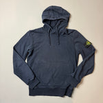 Load image into Gallery viewer, Stone Island Navy Blue Hoodie - Medium
