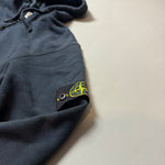 Load image into Gallery viewer, Stone Island Navy Zip Up Hoodie - Large
