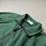 Load image into Gallery viewer, Stone Island Green Zip Sweatshirt - Large
