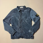 Load image into Gallery viewer, Stone Island Blue Nylon Metal Shimmer Overshirt - Small
