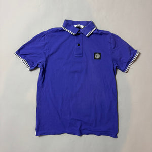 Stone Island Blue Polo Shirt - Medium
