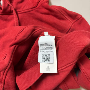Stone Island Red Hoodie - XL