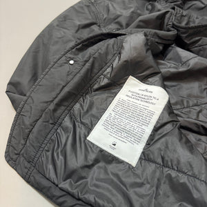 Stone Island Black O-Cotton & R-Nylon Insulated Blazer - Medium