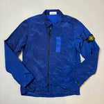 Load image into Gallery viewer, Stone Island Blue Nylon Metal Shimmer Overshirt - Large
