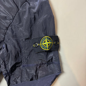 Stone Island Purple Nylon Metal Shimmer Overshirt - Small