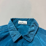 Load image into Gallery viewer, Stone Island Blue Nylon Metal Shimmer Overshirt - Large
