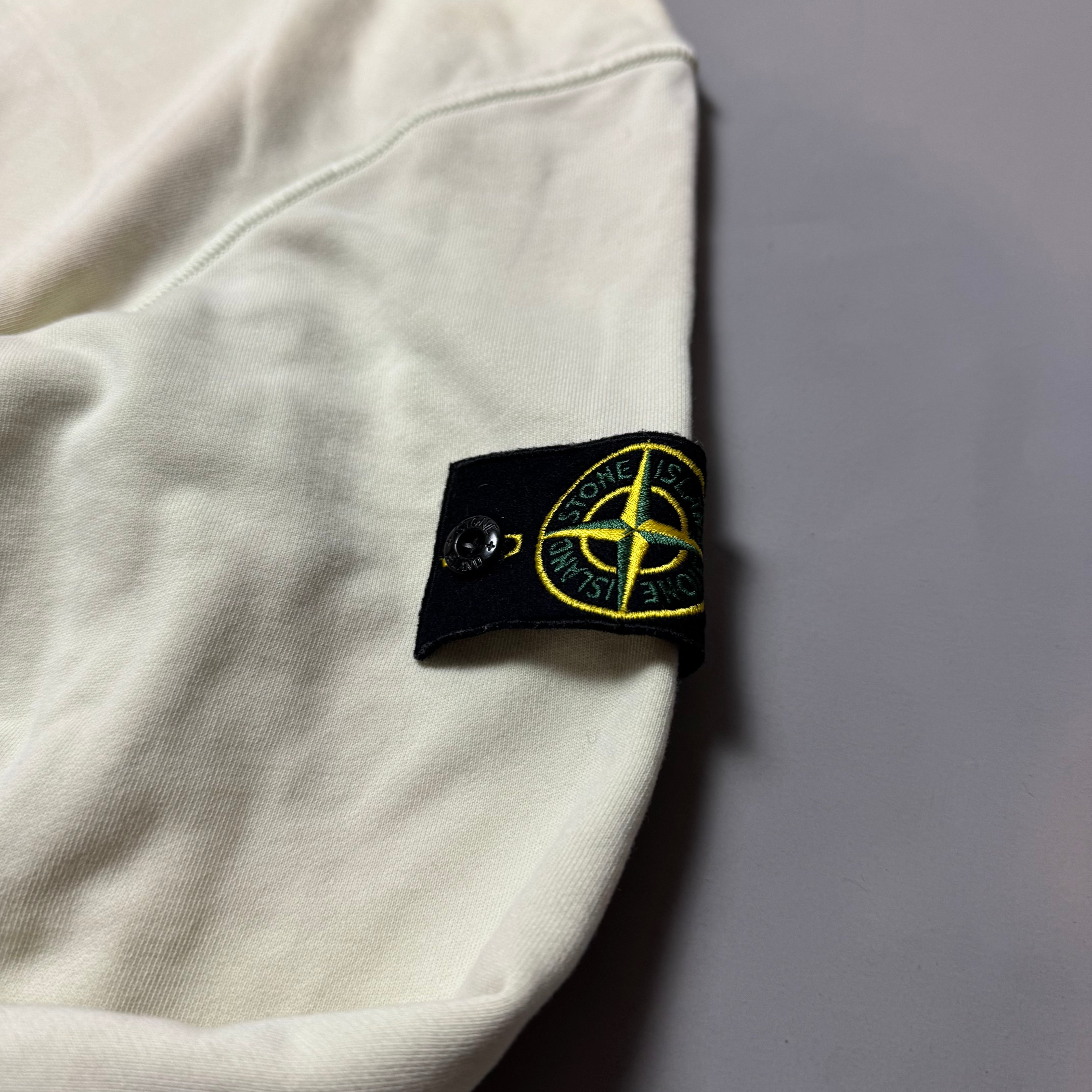 Stone Island Light Green Hoodie - Small