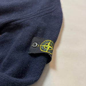 Stone Island Navy Knitted Sweatshirt - Medium