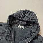Load image into Gallery viewer, Stone Island Black Loom Woven Down Chambers Stretch Nylon-Tc Jacket - XXL
