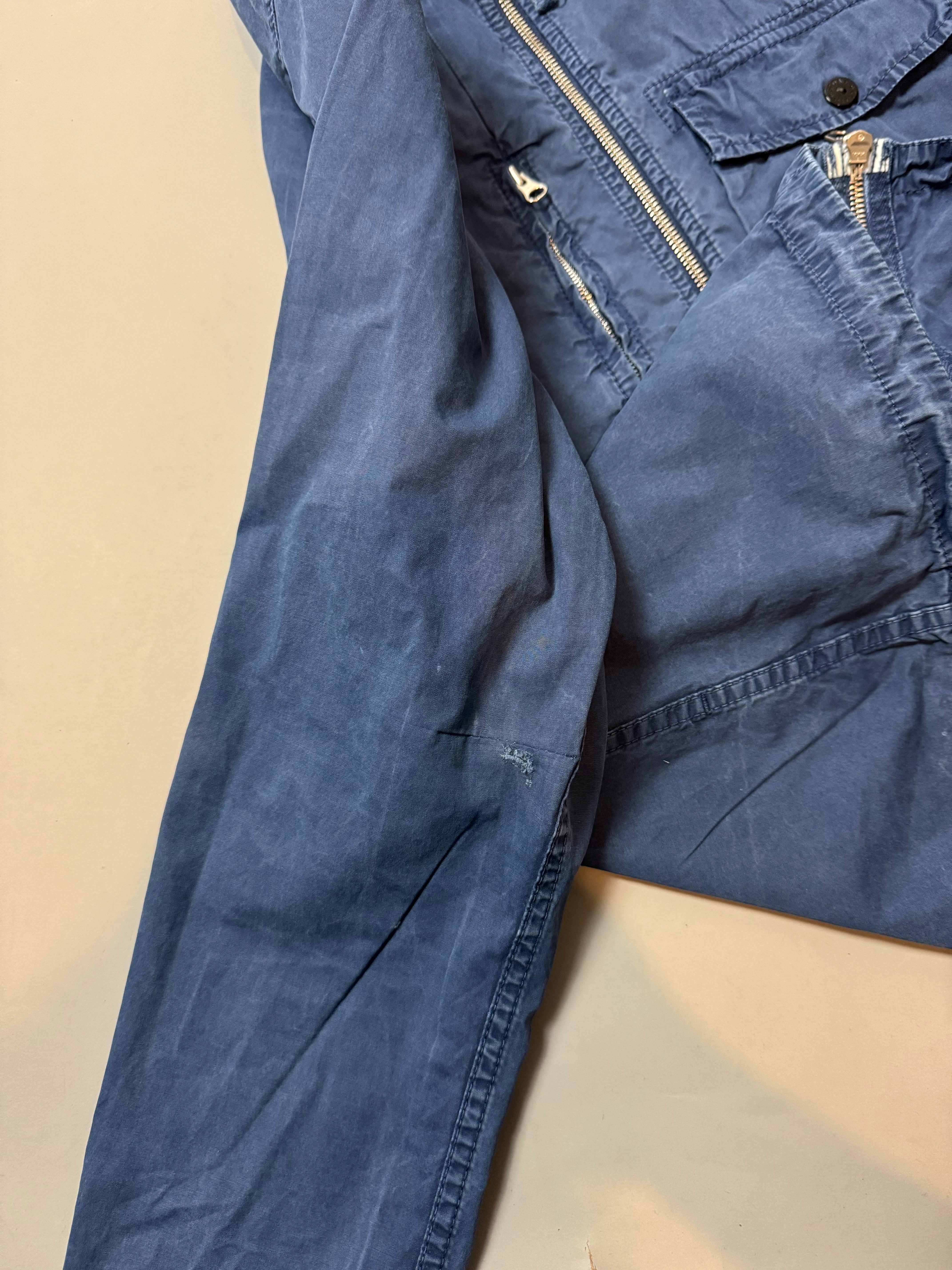 Stone Island Navy Overshirt - Medium
