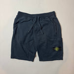 Load image into Gallery viewer, Stone Island Navy Cotton Shorts - Medium
