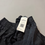 Load image into Gallery viewer, Stone Island Black Nylon Metal Shimmer Shorts - Large
