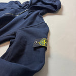 Load image into Gallery viewer, Stone Island Navy Zip Up Hoodie - Medium
