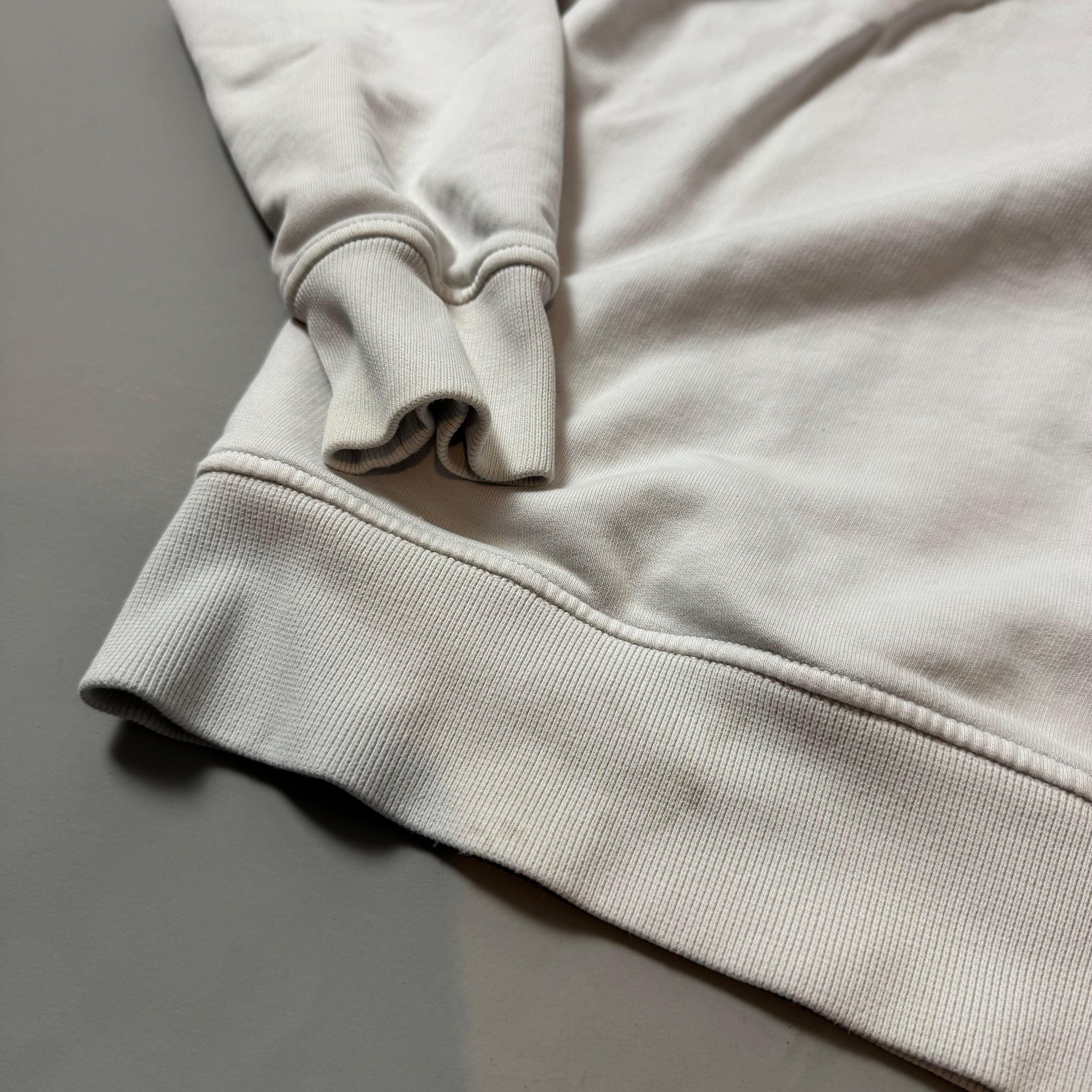 Stone Island White Sweatshirt - Small